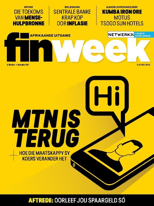 Title details for Finweek - Afrikaans by Media 24 Ltd - Available